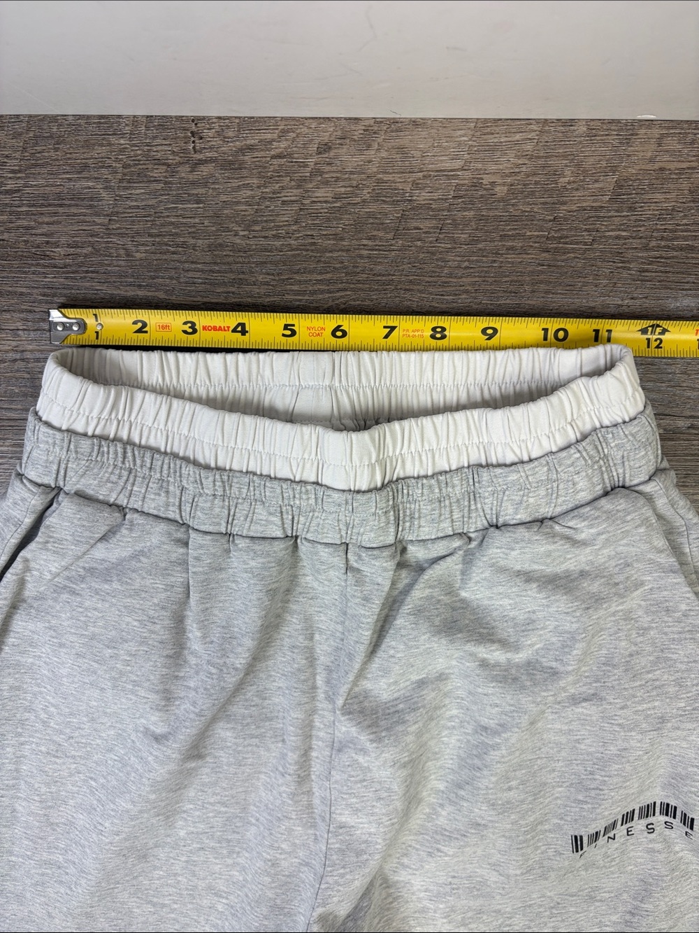 Finesse Grey Heather Slouchy Jogger Sweatpants Size Medium - Picture 8 of 11